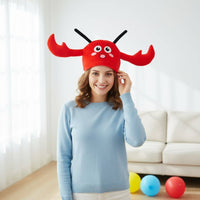 Cartoon Headwear Adorable Funny Animal Costume Hat Soft and Comfortable Sea Animal Costume Hat for Adults, Performances, Parties