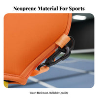Pickleball Paddle Bag Wear-Resistant Neoprene Paddle Sleeve Pickleball Racket Cover Adjustable Strap Long-Lasting for Travel