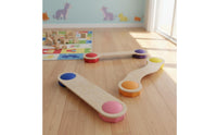 3 Pieces Sensory Training Boards Wood Children Balance Boards for Exercise
