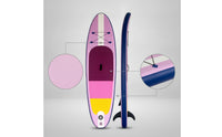 Inflatable Stand-up Paddle Board Portable Inflatable Lightweight Paddle Board with Pump for Adults, Rivers