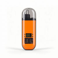 Nose Hair Trimmer with Digital Display Rechargeable Nose Hair Trimmer Groomer Cordless Grooming Tool Electric for Men, Travel