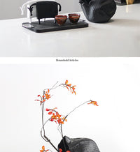Wabi-sabi Abstract Art Irregular Vase for Model Rooms, Sales Offices, Living Rooms, Dining Rooms