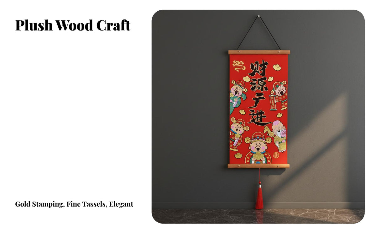 2026 Horse Year Mini Couplets, Seasonal Hanging, Chinese New Year Door Decor
