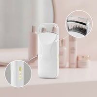 Heated Eyelash Curler Rechargeable Electric Eyelash Curler Makeup Tool Travel-Size Portable