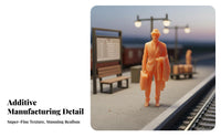 1:87 Scale Human Figure Various Poses 1:87 Scale Miniature Figures Model Railroad Figures Fine Intricacy Miniature Scene People