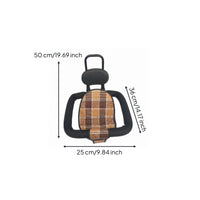 U-Shaped Child Ride-Safety Barrier Metal Frame Push-Along Safety Guard for Children