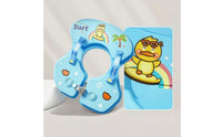 Non-Inflatable Armpit Swim Circle Quick-Drying Swim Buoyancy Aid with Shoulder Straps Resistant Duck Pool Buoyancy Aid Waterproof for Toddlers, Babies, Kids