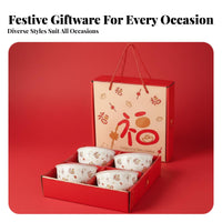 Double Happiness Symbol House-Shaped Gift Container Festive Design Favor Box Decorative Wedding Treat Holder Portable carrying aid for bridal party and bridegrooms, duos, occasion Hosts, Weddings, Parties, Holiday occasions, Christmas