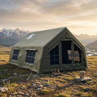 Inflatable Tent Large Air-Filled Tent Spacious for Campers, Families, Camping, Comfort Camping, Outdoor Activities