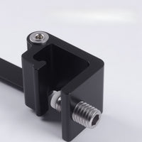 Window Limiter Clamp Non-Permanent Outward Opening Window Restrictor Hardware Heavy-Duty Security for Renters, Home Ventilation