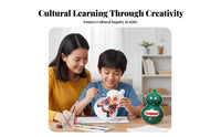 Easy to Paint Paintable Blank Mask Multiple Designs Available Blank Paper Mask Lightweight DIY Craft Wearable for Children, Crafters, School Projects, Theatrical Performance, Carnival, Parties