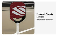 Paddle Racket Super-Lightweight Carbon Fiber Paddle Racket Thermoformed for Competitive Athletes, Adults, Competition, Tournament Play, Training