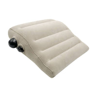 Portable Inflatable Support Pillow Ergonomic Support Pillow Lightweight Backrest Foldable for Travelers