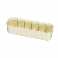 With Lid Lidded Compartment Box Removable Dividers Compartment Clothing Box Space-Saving Drawer Organizer debris-resistantprotective for Parents, home users, Students, Bedroom, Shelf, Under Bed, Nursery