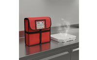 pizza delivery bag Heavy Duty Insulated Meal Carrier Bag Water Resistant Thermal Food Carrier for Caterers, Restaurants