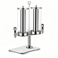 Juice and Cereal Dispenser Large Capacity Buffet Drink Dispenser Dripping Spigot Food Service Equipment for Hotel