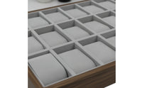 Watch Display Box Lumber Watch Storage Slender Container-Profile for Tabletop, Dresser