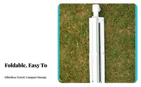 4-Leg Umbrella Base Universal Cross Base Holder Heavy-Duty Steel Foldable Umbrella Stand for Street Vendors, Market Stall, Garden, Beach