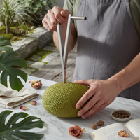 Jackfruit Cutter T-Shaped Handle Stainless Steel Jackfruit Cutter Kitchen Helper