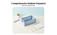 Compartmentalized Design Multi-Compartment organizer Space-Saving Desk Organizer Cluttercostless StatiA singlery Holder Minimalist & aesthetic for Office Workers, Professionals, Desktop, Dormitory, Study Room, School