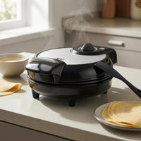 Electric Waffle Cone Maker 1200 W Countertop Waffle Cone Maker Kitchen Appliance Indicator Lights Textured Surface