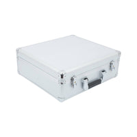 Lockable Aluminum Tool Case Protective Carrying Case with Foam Heavy-Duty Toolbox with Foam Shockproof for Technicians, Photographers, Hobbyists, Field Work, Workshop, Travel