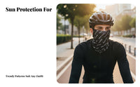 Sun Protection Face Covering Breathable Neck Gaiter with Ear Loops Cooling Face Cover Lightweight Cooling Neck Tube With