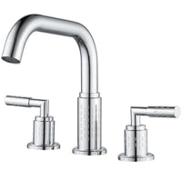 3 Hole Washroom Faucet Deck Mounted Tap Modern Hardware for Washroom