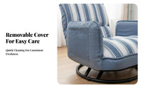 Lowdesign Feeding Chair Ergonomic supportrest Small Single Sofa Thickly Cushioned Sturdy Construction for Women, Bedroom