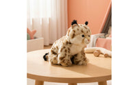 Soft Toy Lynx Toy Soft Lynx Stuffed Animal Realistic for Playroom, Bookshelf
