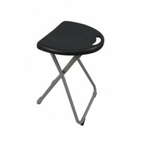 Foldable Design Backless Folding Stool self-latching Mechanism foldable Seat Lightweight Portable Furniture Space-Saving for Students, homeowners, Outdoor, Office, Indoor Use, on-the-& move