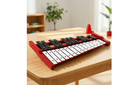 Glockenspiel Chromatic Glockenspiel with Carrying Bag Complete Xylophone with Mallets for Students