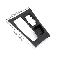 Center Console Shifter Bezel Cup Holder Trim Panel Replacement Gear Gearshift Surround Cover Molded Gear Selector Surround for Interior Restoration