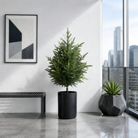 Artificial Plant with Stake Ground-Insert Tree Weather-Resistant Topiary Tree with Ground Stake for Homeowners, Gardeners, Garden, Porch, Patio