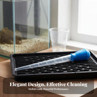 Strong Suction Aquatic Waste Remover Multifunctional Aquatic Aquarium Waste Remover Multi-Functional Tool for Turtle Owners