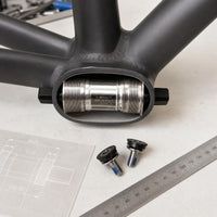 Bicycle Square Taper Bottom Bracket Sealed Waterproof Aluminum Alloy for Road and Mountain Bikes