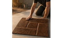 Decorative Concrete Mold Outdoor Use Imprint Flooring Stencil Textured Stone Pattern Stamp