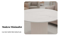 Multi-Person Seating Arrangement Elegant Design Scalloped rear Chair and Table Set Plush Upholstery Commercial Furniture for Clients, Lounge, Boutique