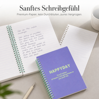 Macaron Color A5 Spiral Notebook for Students, Detachable Thickened Loose-Leaf Journal