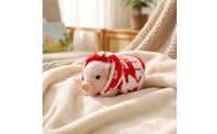 Toy Pig with Hood Collectible Farm Pig Figurines Detailed for Nursery