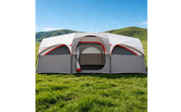 Outdoor Camping Two-Room Tent Big Tent with Storage Bag Spacious for Family