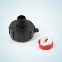 Leak-Proof IBC Tote Adapter Threaded IBC Adapter with Sealing Tape Plastic Heavy-Duty for Workshop