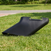 Lawn Mower Side Discharge Chute Replacement Lawn Mower Discharge Chute Part Curved Molded for Homeowners, Deck Repair