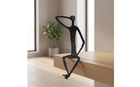Human Figure Sculpture Slender Cast Iron Figurine Industrial Ornament for Interior Designers, Living Room