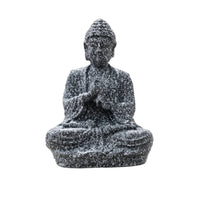 Miniature Monk Little Miniature Buddha Compact Contemplative Figurine for Terrarium, Tabletop