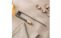 Simple Ceramic Glazing Tool with Wooden Mouthpiece Rustproof Pottery Glaze Spray Tool Uniform Pottery Atomizer Easy to Use for Potters