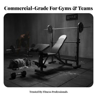 Multifunctional Squat Rack Heavy Duty Roman Chair Hyperextension Bench Roman Chair Extension Extension Bench for Weightlifters, Bodybuilders