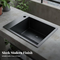 Anti-Smudge-Resistant Coating Laundry Sink with Washboard Single-Piece Molding Integrated Washboard Sink Easy to Clean Stainless Steel Utility Basin Wear-Resistant for Homeowners, Families, DIY Enthusiasts, Balcony, Outdoor, Basement, Kitchen