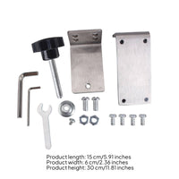 Handbrake Mounting Kit Metal Handbrake Clamp Easy to Install Hardware for Simulator, Cockpit Rig