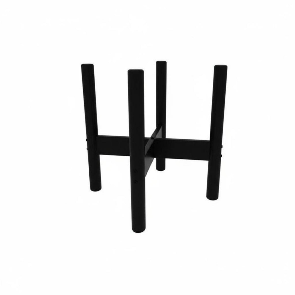Nordic design & aesthetic crisscross base Planter Stand Minimalist Design X-Shaped Floor Stand Space-Saving bloom Pot Rack Easy to Assemble for Home Decorators, homeowners, fromice Workers, Living Room, Balcony, Bedroom, Corner